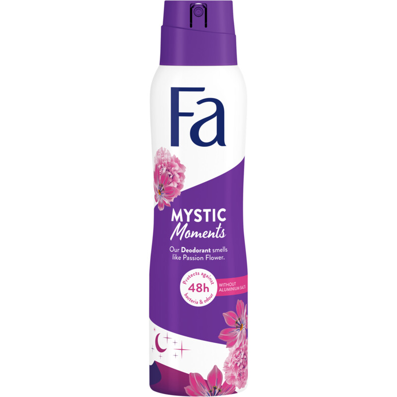 Fa Mystic moments deodorant spray reserveren Albert Heijn
