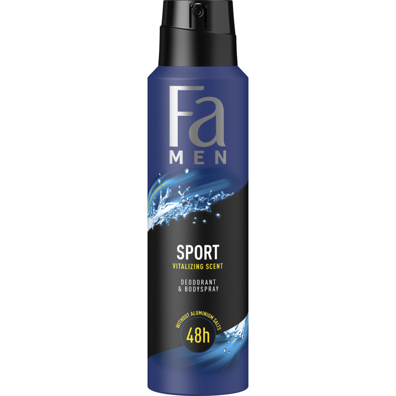 Een afbeelding van Fa Men sport deodorant spray