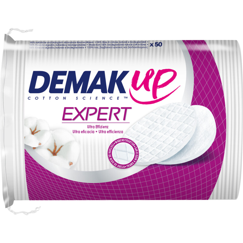 Een afbeelding van Demak'Up Expert ovale wattenschijfjes