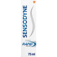 Een afbeelding van Sensodyne Rapid relief whitening tandpasta