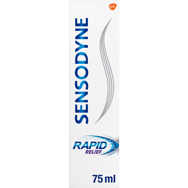 Een afbeelding van Sensodyne Rapid relief dagelijkse tandpasta