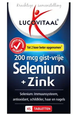 pdp-image-Lucovitaal Selenium + zink tabletten