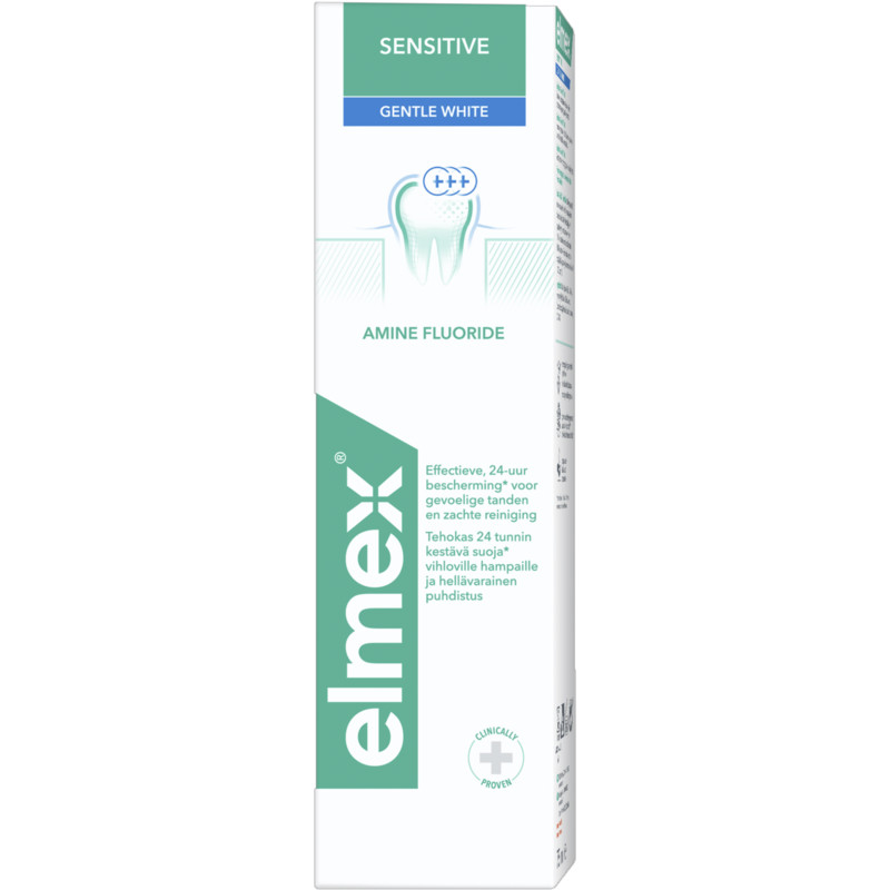 Een afbeelding van Elmex Sensitive whitening tandpasta