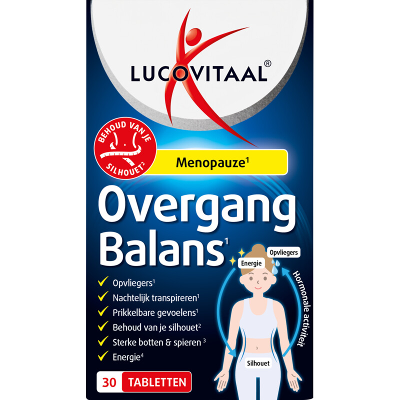 Een afbeelding van Lucovitaal Overgang balans tabletten