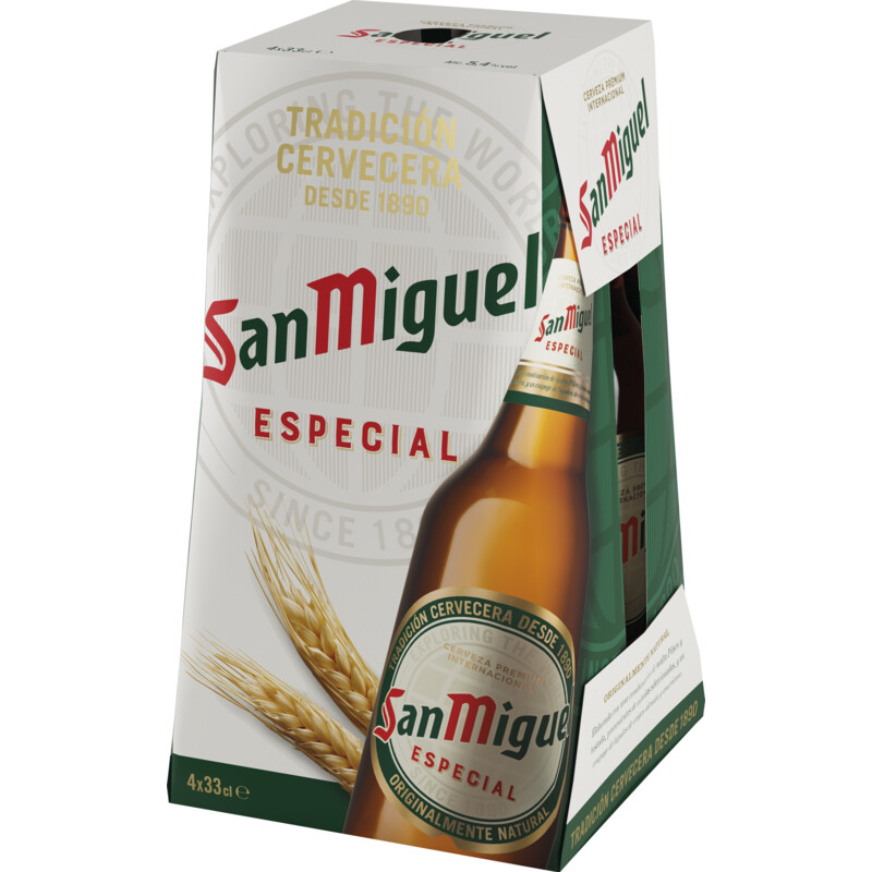 Een afbeelding van San Miguel Especial 4-pack