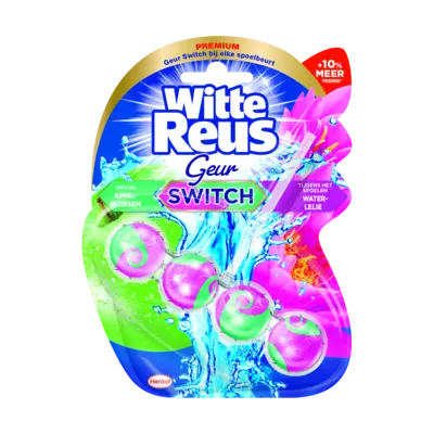 pdp-image-Witte Reus Toiletblok geur switch appel-waterlelie
