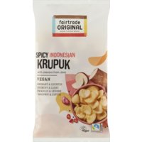 Een afbeelding van Fairtrade Original Spicy Indonesian krupuk vegan