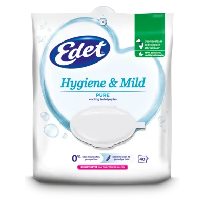 pdp-image-Edet Vochtig toiletpapier pure