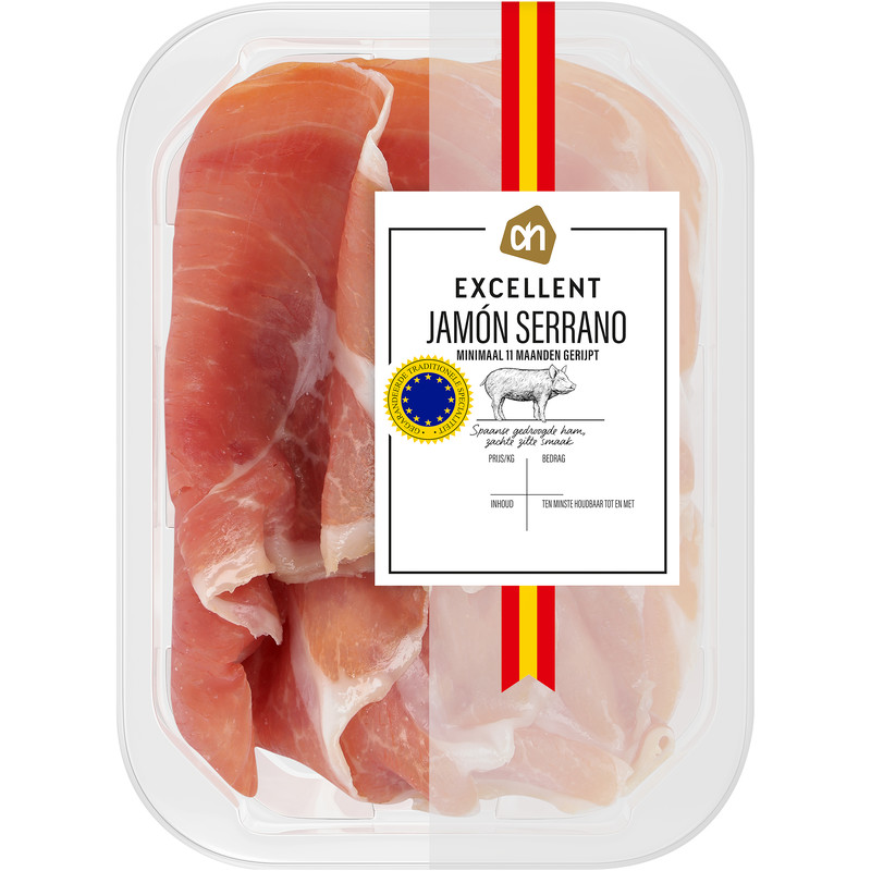 Een afbeelding van AH Excellent Jamon serrano