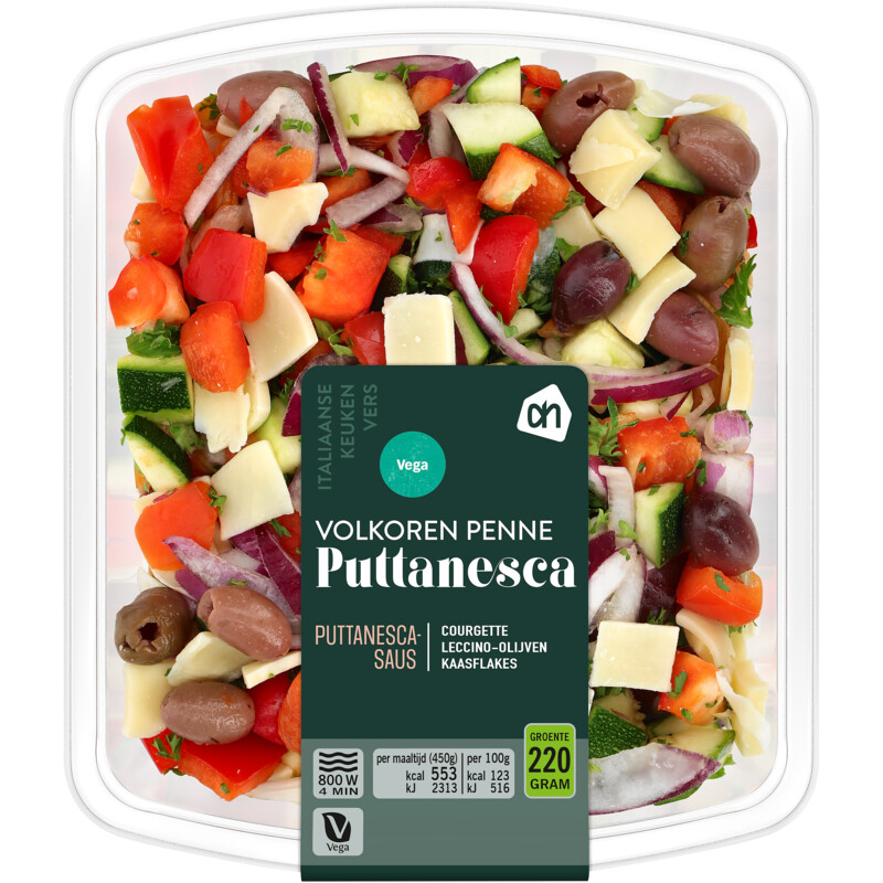 Een afbeelding van AH Verse pasta puttanesca