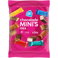 Een afbeelding van AH Chocolade mini's mix