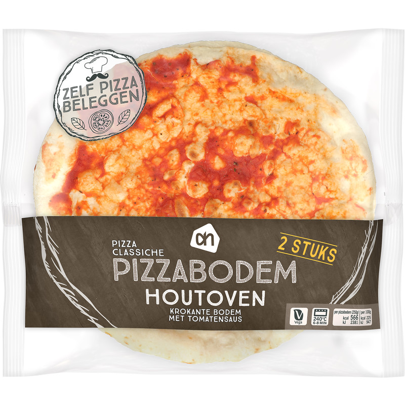 AH Pizzabodem houtoven reserveren Albert Heijn