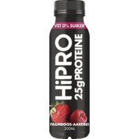 Een afbeelding van HiPRO Protein drink framboos aardbei