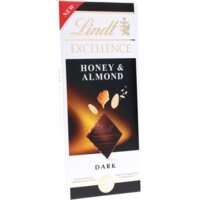 Een afbeelding van Lindt Excellence honing amandel pure chocolade