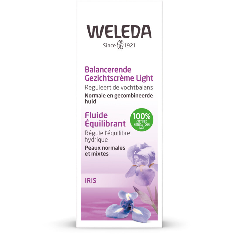 Weleda Iris hydraterende gezichtscrème light