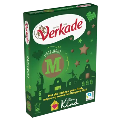 pdp-image-Verkade Chocoladeletter melk hazelnoot