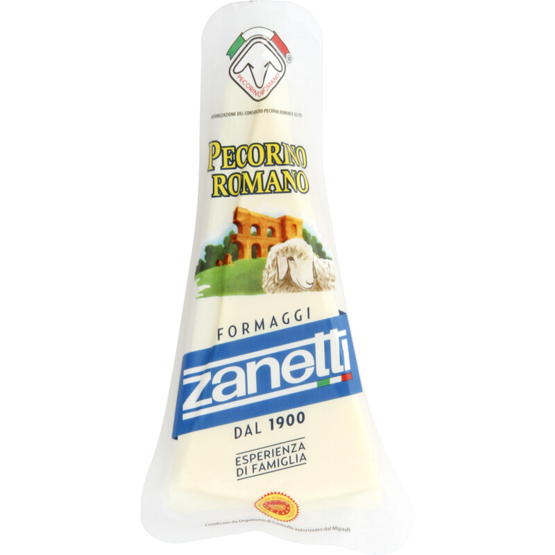 Een afbeelding van Zanetti Pecorino Romano DOP 32+