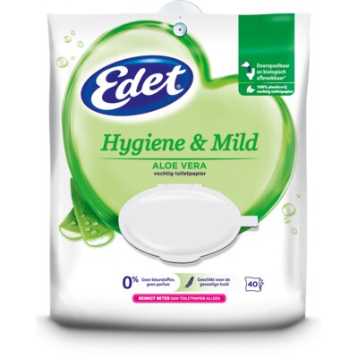 pdp-image-Edet Aloë vera vochtig toiletpapier