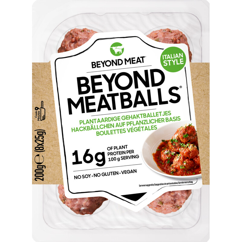 Een afbeelding van Beyond Meat Meatballs