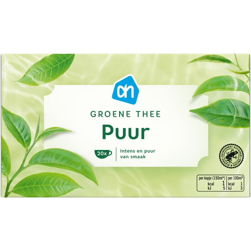 AH Groene thee puur reserveren Albert Heijn