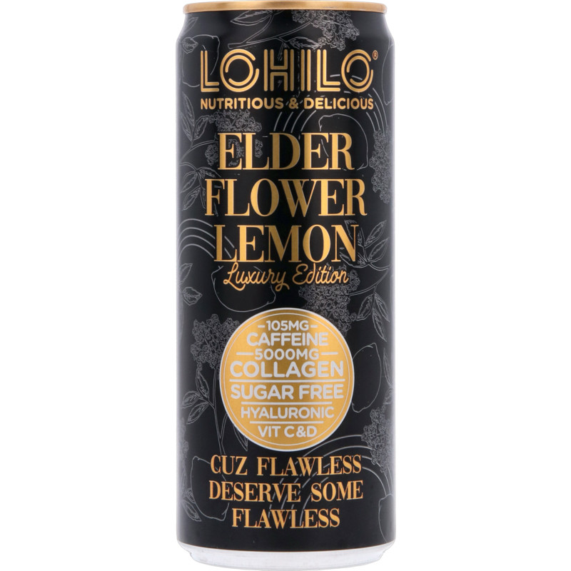Een afbeelding van Lohilo Collagen elderflower lemon