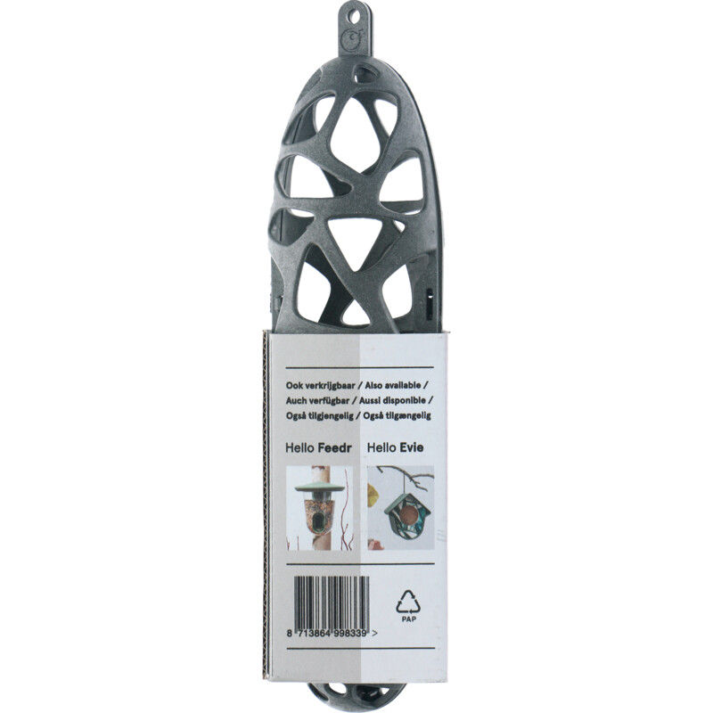 Een afbeelding van SingingFriend Sam vetbolfeeder houtlook