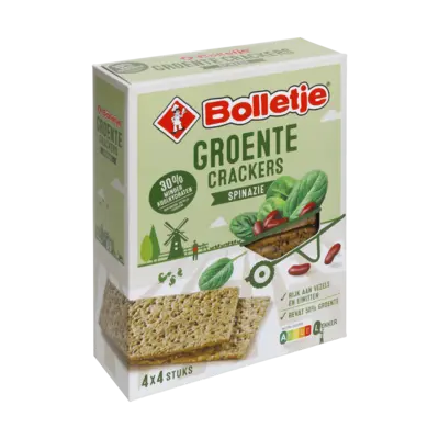 pdp-image-Bolletje 50% groente crackers spinazie