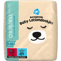 Een afbeelding van AH Beregoede baby lotiondoekjes 3-pack