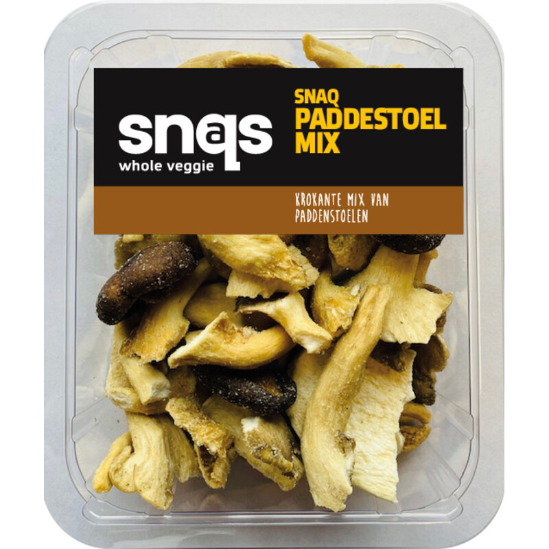 Een afbeelding van Snaqs Fried Shiitake