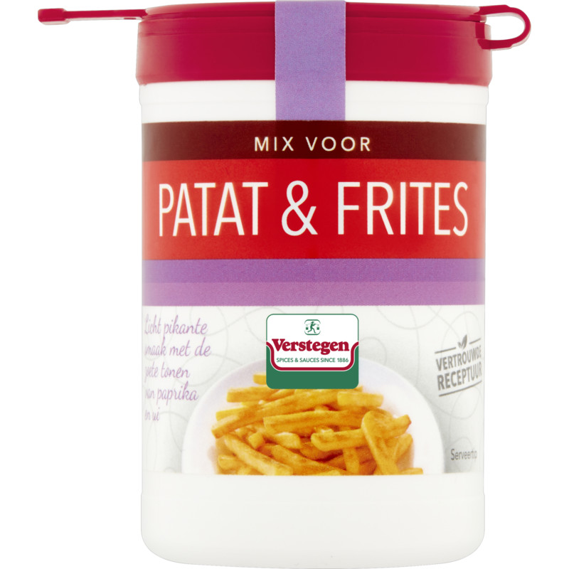 Een afbeelding van Verstegen Kruidenmix voor patat & frites