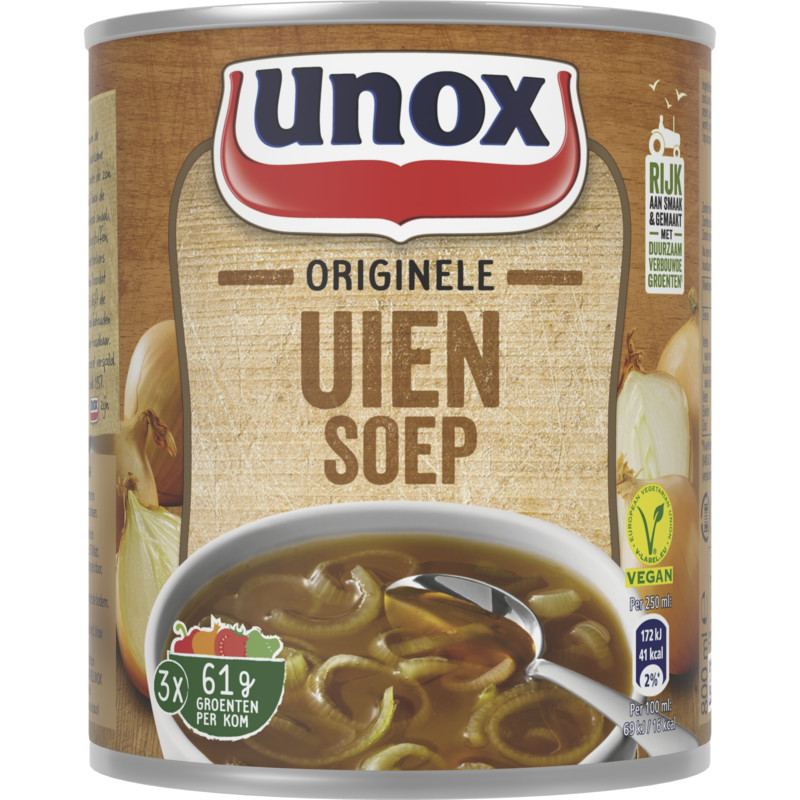 Een afbeelding van Unox Stevige uiensoep