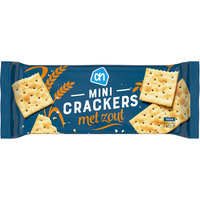 Mini crackers met zout