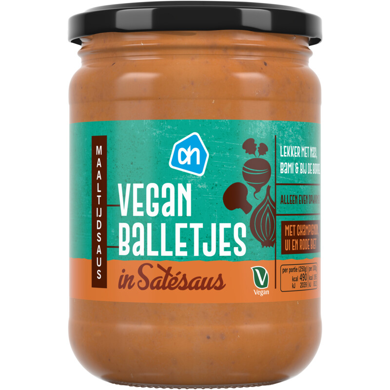 AH Vegan balletjes in satesaus bestellen Albert Heijn