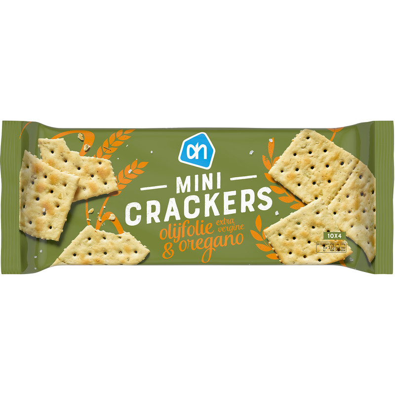 Een afbeelding van AH Mini crackers olijfolie & oregano