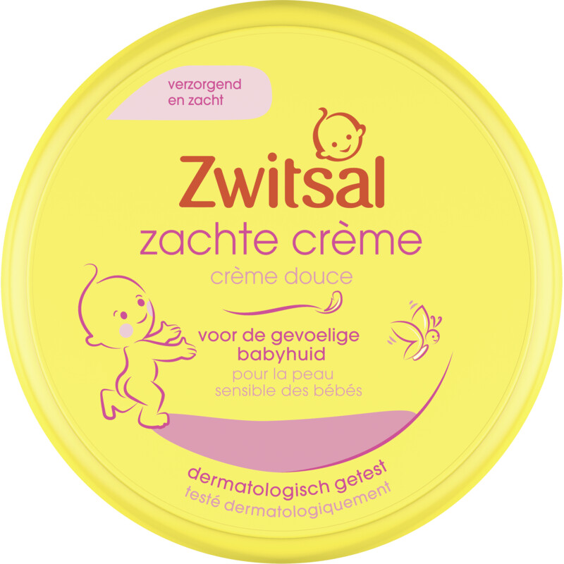 Een afbeelding van Zwitsal Baby zachte crème