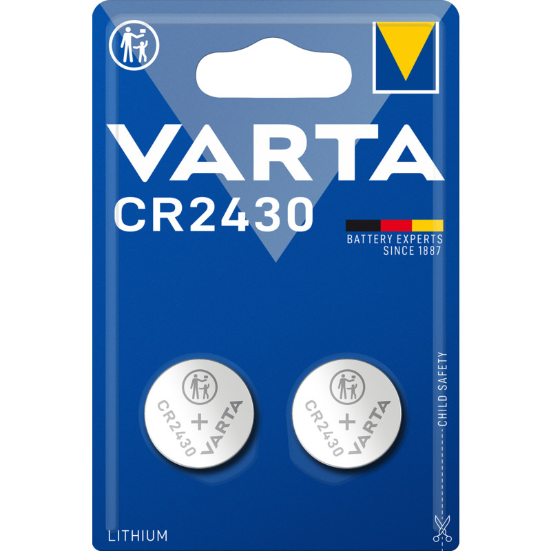 Adviseur Visser onder Varta Knoopcelbatterij lithium CR2430 bestellen | Albert Heijn