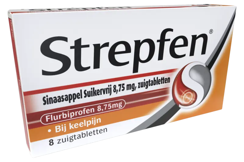 sinaasappel suikervrij zuigtabletten
