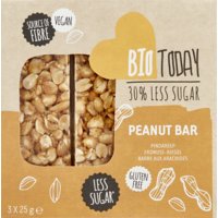 Een afbeelding van BioToday Peanut bar less sugar