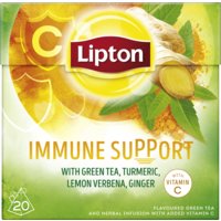 Een afbeelding van Lipton Immune support green tea