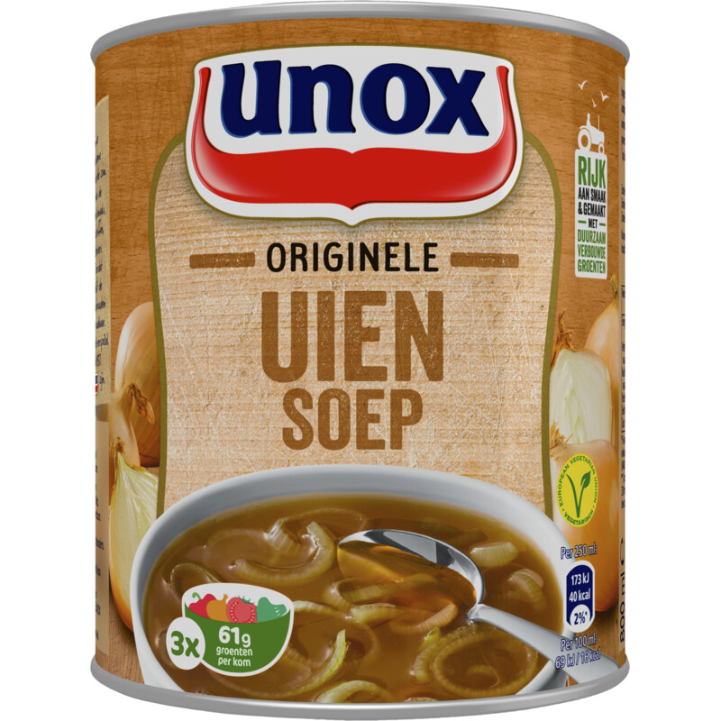 Een afbeelding van Unox Stevige uiensoep