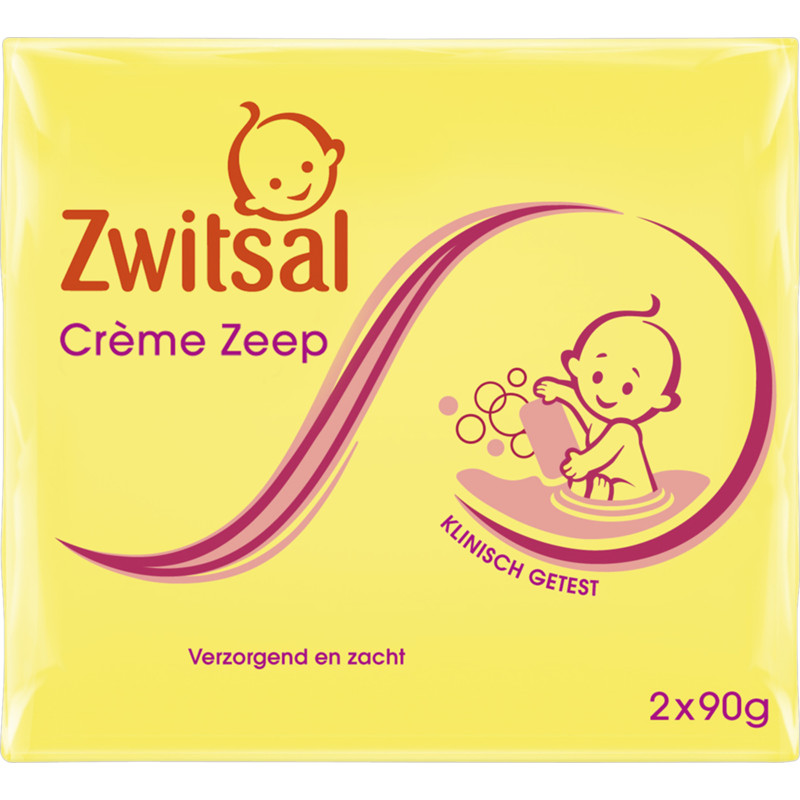 Een afbeelding van Zwitsal Baby crème zeep