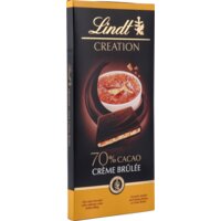 Een afbeelding van Lindt Creation crème brûlée pure chocolade