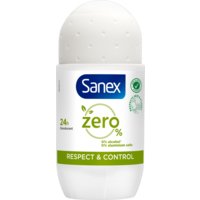 Een afbeelding van Sanex Zero% respect control deodorant roller