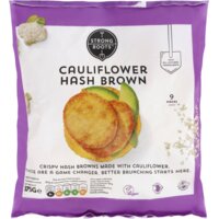 Een afbeelding van Strong roots Cauliflower hashbrowns