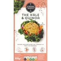 Een afbeelding van Strong roots Kale & quinoa burger