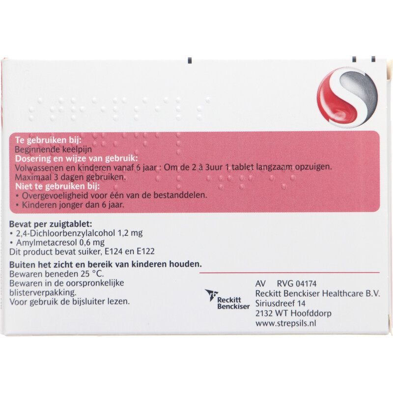 Een afbeelding van Strepsils Original zuigtabletten