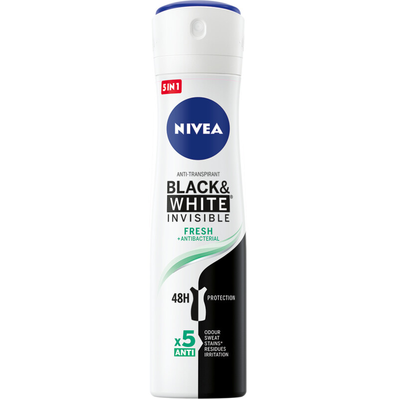 Een afbeelding van NIVEA Black & white fresh deodorant spray