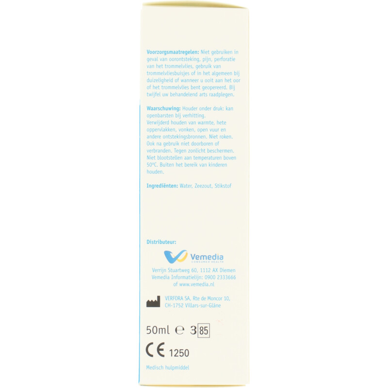 Een afbeelding van Otalgan Oorspray hygiëne