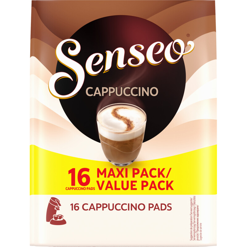 Senseo Cappuccino pads maxi pack bestellen Albert Heijn