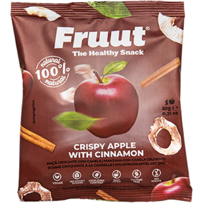 Een afbeelding van Fruut Crispy apple with cinnamon